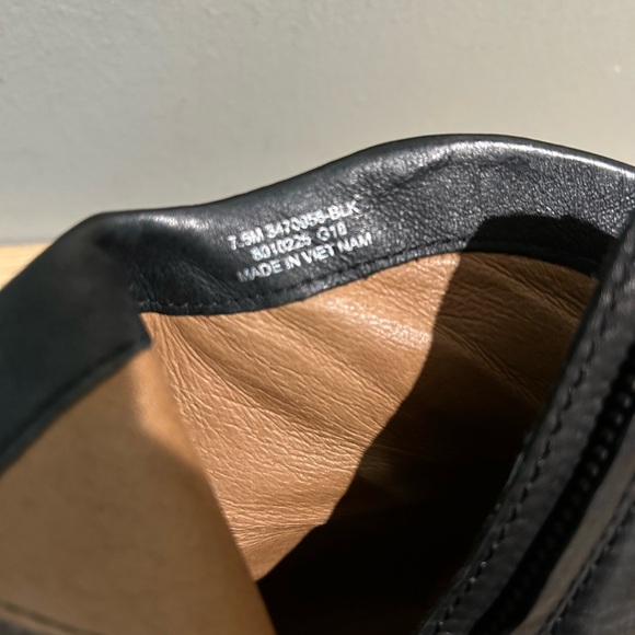 Frye Rory Bootie black leather ankle pointed toe western boots 7.5 - Picture 6 of 7